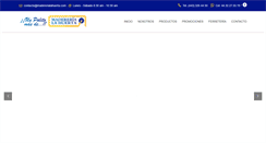 Desktop Screenshot of madererialahuerta.com